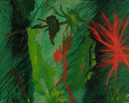 Opus #1 in Green Major copyright 1997 Nancy Remp Smith